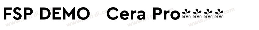 FSP DEMO   Cera Pro字体转换